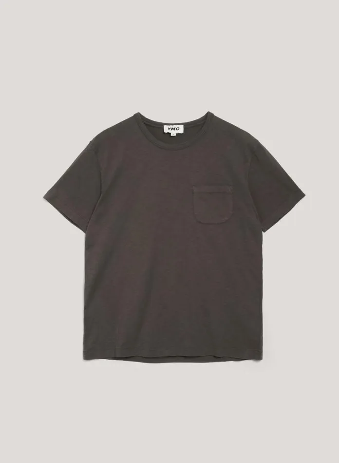 Womens TShirts YMC Worms Glow TShirt Dark Olive