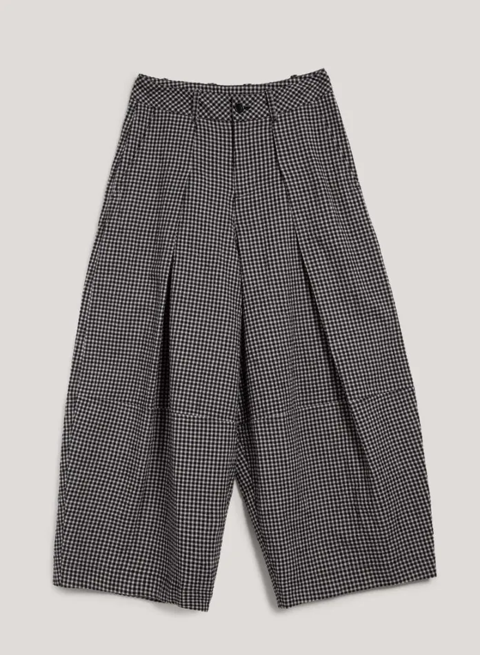 Womens Trousers YMC Deadbeat Trouser Black Multi