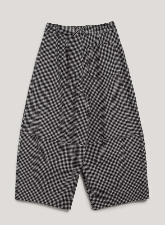 Womens Trousers YMC Deadbeat Trouser Black Multi