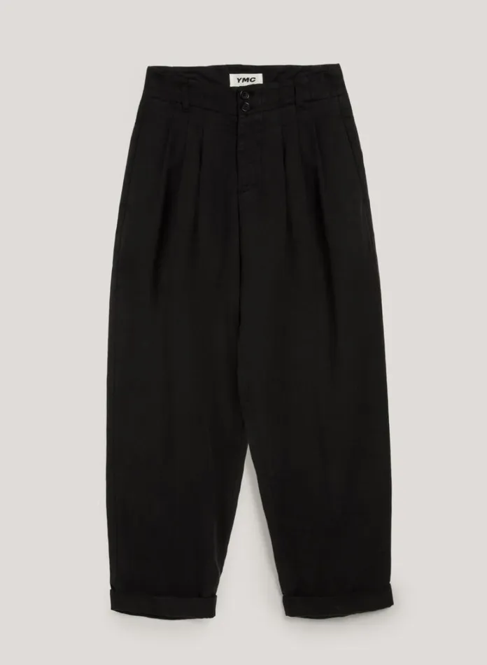 Womens Trousers YMC Keaton Trouser Black