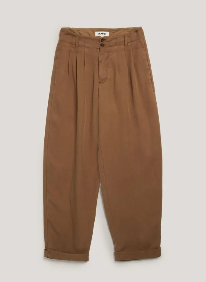 Womens Trousers YMC Keaton Trouser Brown
