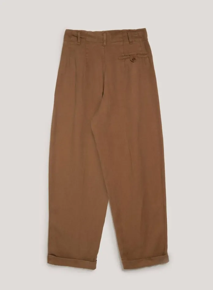 Womens Trousers YMC Keaton Trouser Brown
