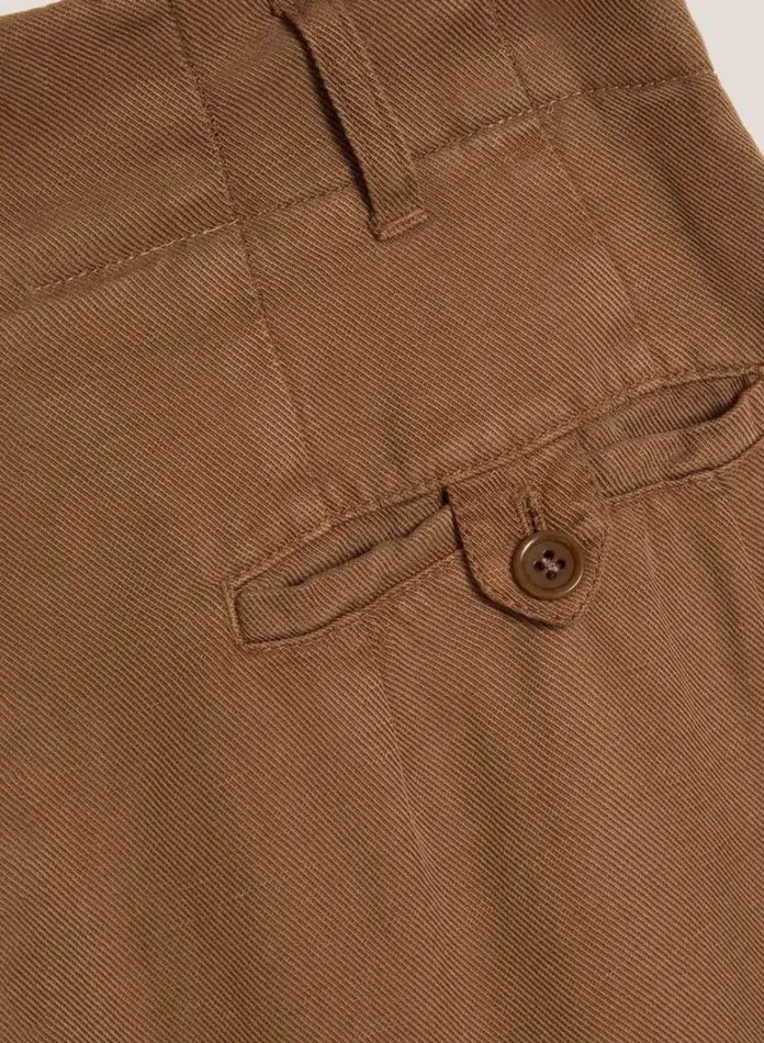 Womens Trousers YMC Keaton Trouser Brown
