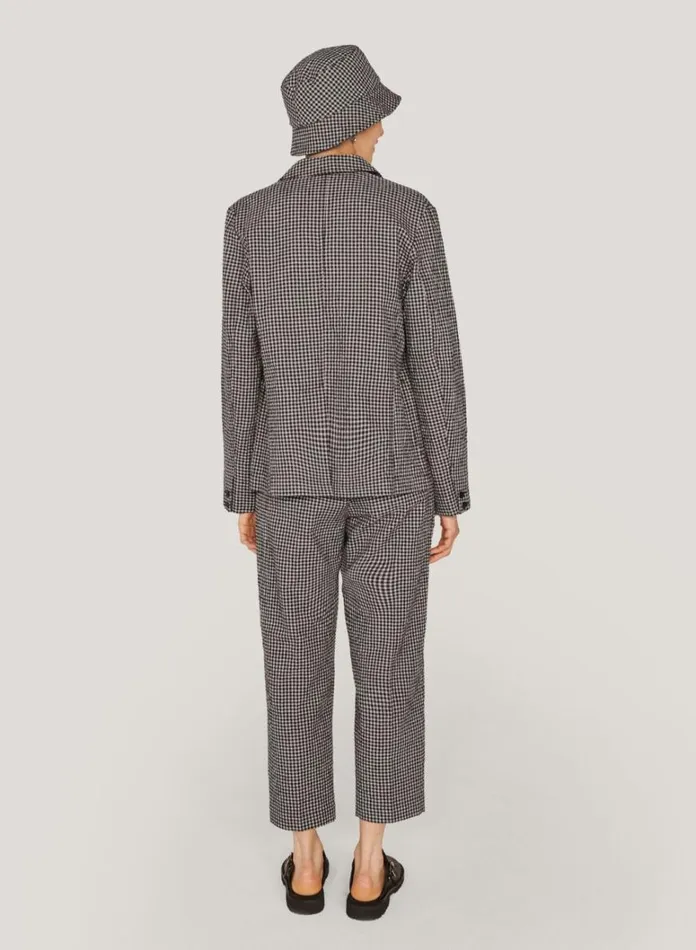 Womens Trousers YMC Market Trouser Black Multi