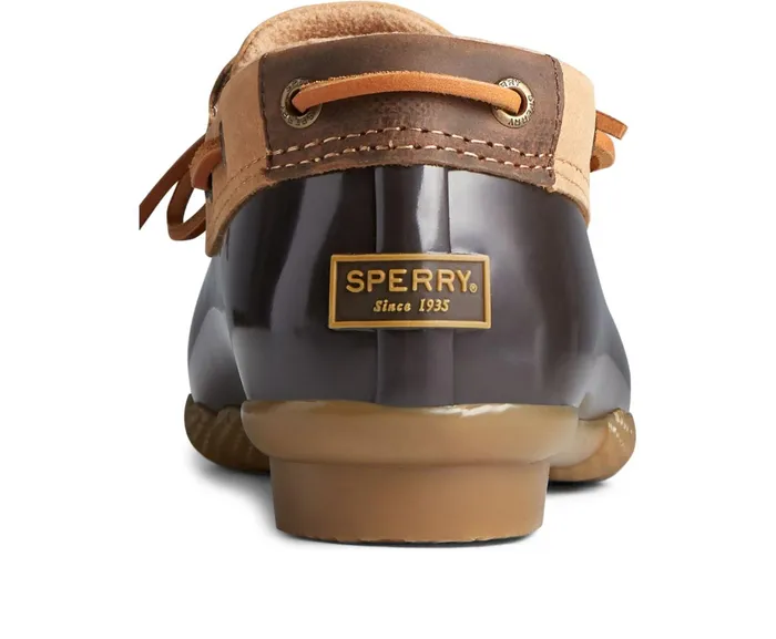 Women Saltwater 1Eye Leather Duck Boot TanBrown Sperry Boots Women Saltwater 1Eye Leather Duck Boot TanBrown Sperry Boots