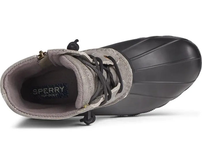 Women Saltwater Duck Boot Grey Sperry Boots Women Saltwater Duck Boot Grey Sperry Boots