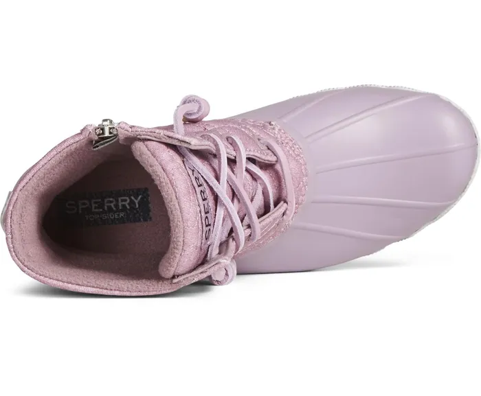 Women Saltwater Jersey Quilt Duck Boot Lavendar Sperry Rain and Duck Boots Women Saltwater Jersey Quilt Duck Boot Lavendar Sperry Rain and Duck Boots