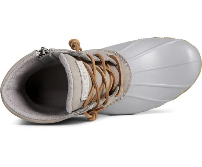 Women Saltwater Mainsail Leather Duck Boot Grey Sperry Rain and Duck Boots Women Saltwater Mainsail Leather Duck Boot Grey Sperry Rain and Duck Boots