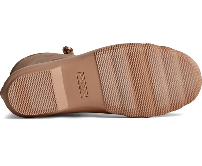 Women Saltwater Metallic Leather Duck Boot Rose Sperry Boots Women Saltwater Metallic Leather Duck Boot Rose Sperry Boots