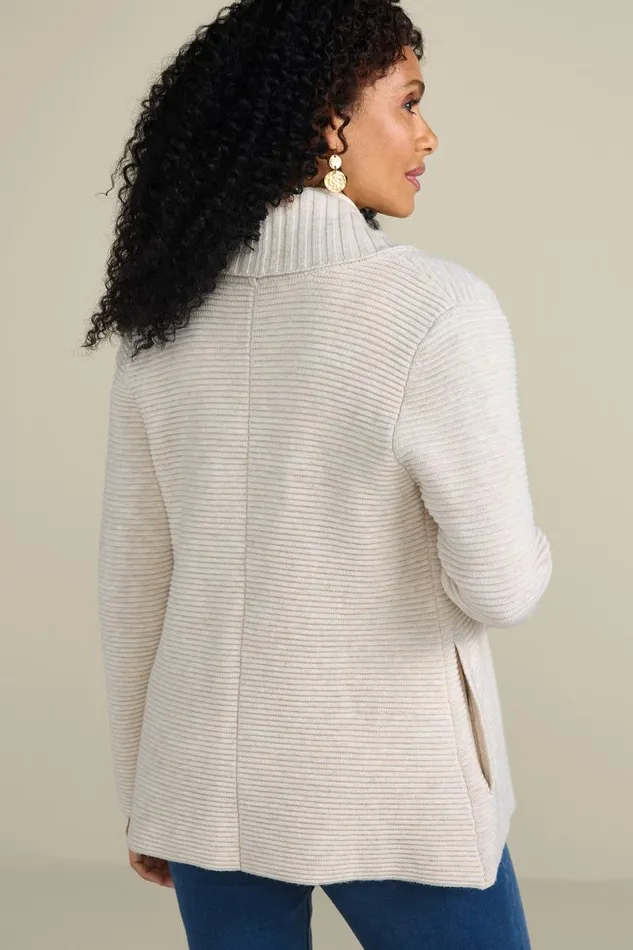 Women Sandria Cardigan Oatmeal Heather Soft Surroundings Tops Women Sandria Cardigan Oatmeal Heather Soft Surroundings Tops