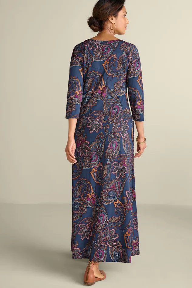 Women Santiago 34 Sleeve Dress Rumba Red Soft Surroundings Dresses Women Santiago 34 Sleeve Dress Rumba Red Soft Surroundings Dresses