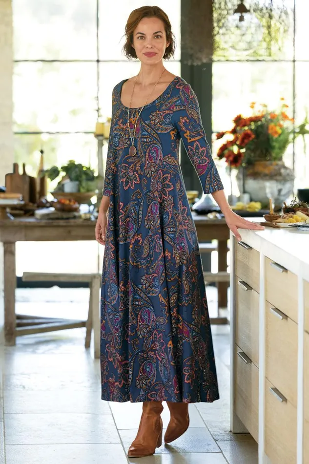 Women Santiago 34 Sleeve Dress Rumba Red Soft Surroundings Dresses Women Santiago 34 Sleeve Dress Rumba Red Soft Surroundings Dresses