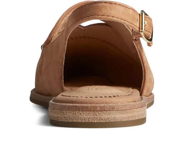 Women Saybrook Leather Slingback Tan Sperry Flats and Loafers Women Saybrook Leather Slingback Tan Sperry Flats and Loafers