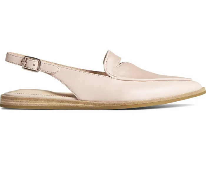 Women Saybrook Pearlized Slingback Rose Sperry Flats and Loafers