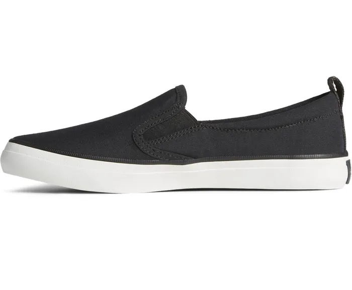 Women SeaCycled Crest Twin Gore Canvas Sneaker Black Sperry Sneakers Women SeaCycled Crest Twin Gore Canvas Sneaker Black Sperry Sneakers