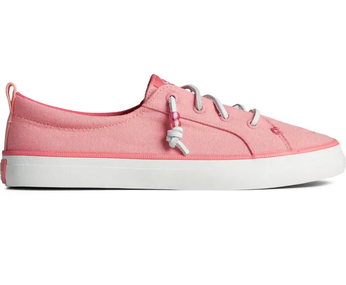Women SeaCycled Crest Vibe Beaded Sneaker Flamingo Pink Sperry Sneakers