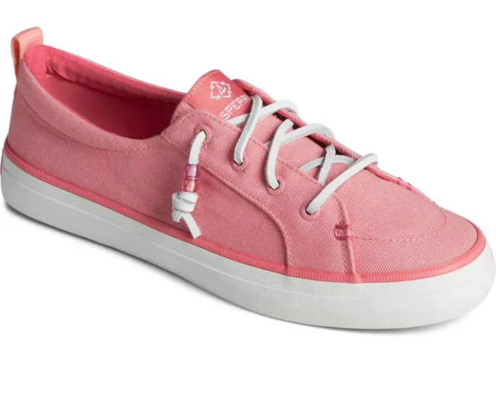 Women SeaCycled Crest Vibe Beaded Sneaker Flamingo Pink Sperry Sneakers Women SeaCycled Crest Vibe Beaded Sneaker Flamingo Pink Sperry Sneakers