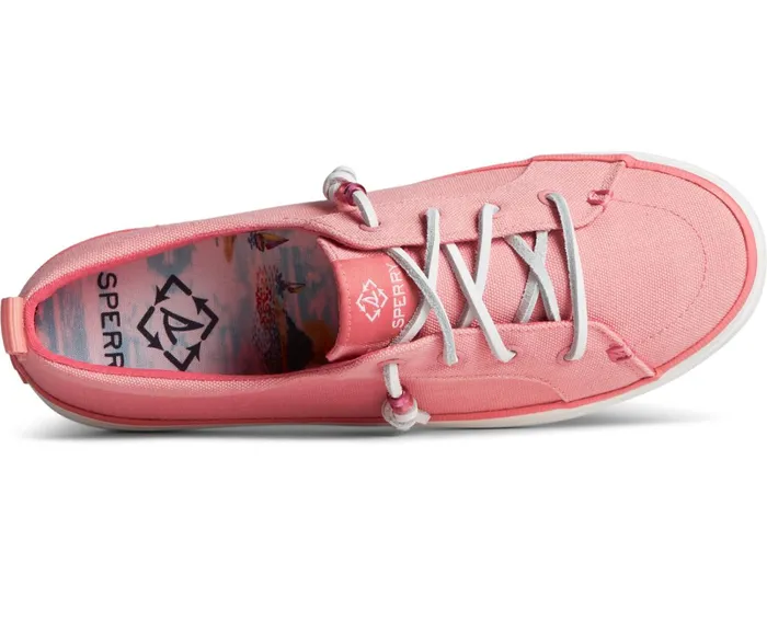 Women SeaCycled Crest Vibe Beaded Sneaker Flamingo Pink Sperry Sneakers Women SeaCycled Crest Vibe Beaded Sneaker Flamingo Pink Sperry Sneakers