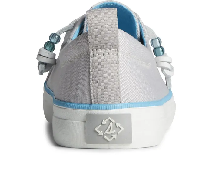 Women SeaCycled Crest Vibe Beaded Sneaker Grey Sperry Sneakers Women SeaCycled Crest Vibe Beaded Sneaker Grey Sperry Sneakers
