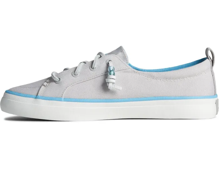 Women SeaCycled Crest Vibe Beaded Sneaker Grey Sperry Sneakers Women SeaCycled Crest Vibe Beaded Sneaker Grey Sperry Sneakers