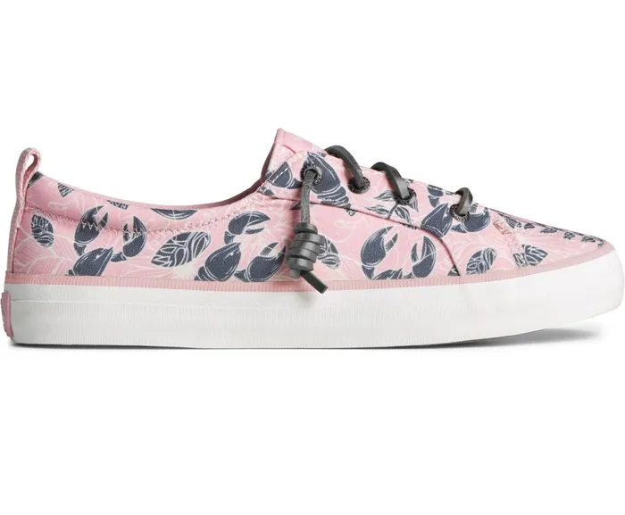 Women SeaCycled Crest Vibe Resort Sneaker Pink Multi Sperry Sneakers