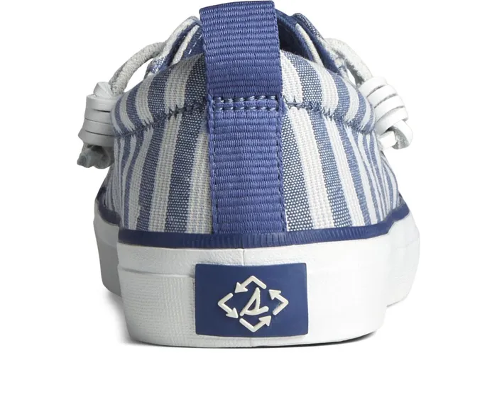 Women SeaCycled Crest Vibe Striped Textile Sneaker Navy Sperry Sneakers Women SeaCycled Crest Vibe Striped Textile Sneaker Navy Sperry Sneakers