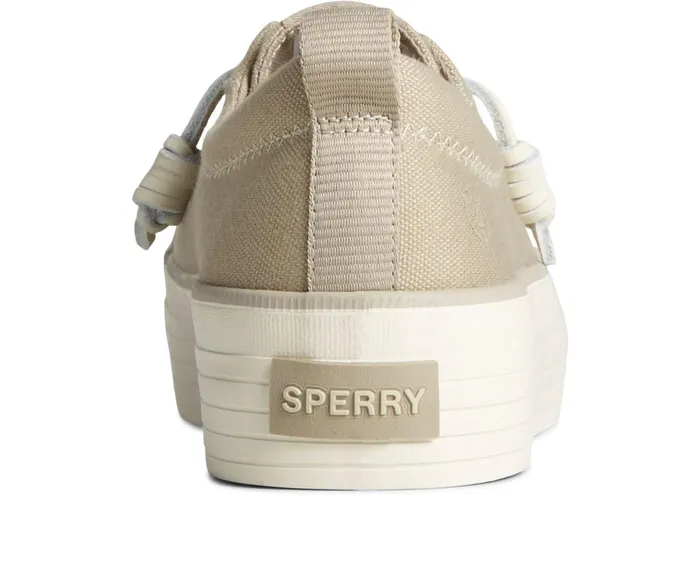 Women SeaCycled Crest Vibe Textile Platform Sneaker Brown Sperry Sneakers Women SeaCycled Crest Vibe Textile Platform Sneaker Brown Sperry Sneakers