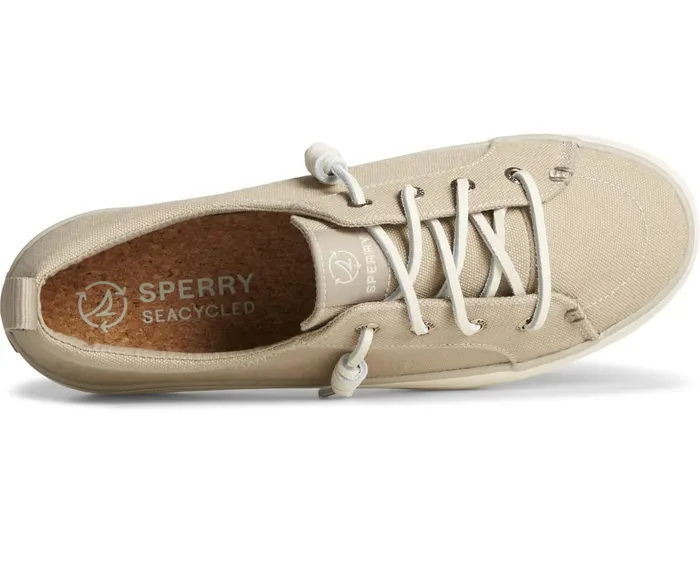 Women SeaCycled Crest Vibe Textile Platform Sneaker Brown Sperry Sneakers Women SeaCycled Crest Vibe Textile Platform Sneaker Brown Sperry Sneakers