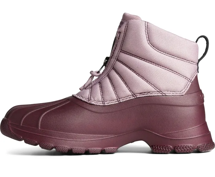 Women SeaCycled Duck Float Zip Up Boot Lavender Sperry Boots