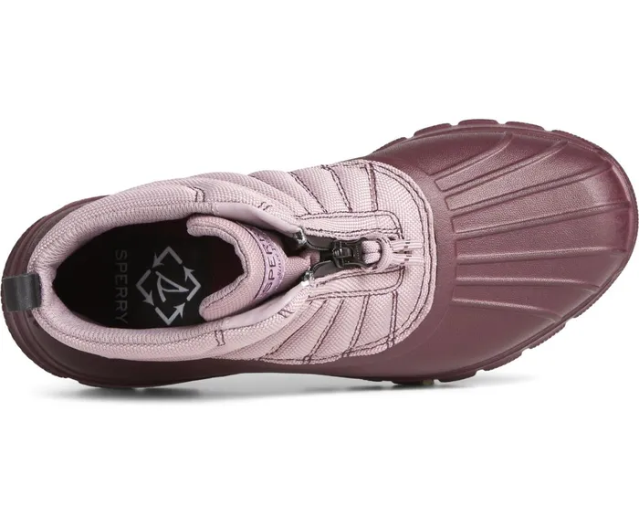 Women SeaCycled Duck Float Zip Up Boot Lavender Sperry Boots