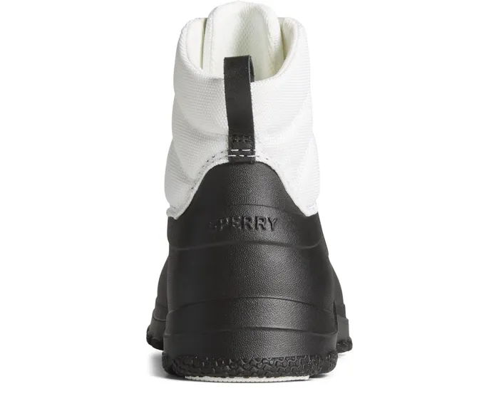 Women SeaCycled Duck Float Zip Up Boot White Sperry Boots