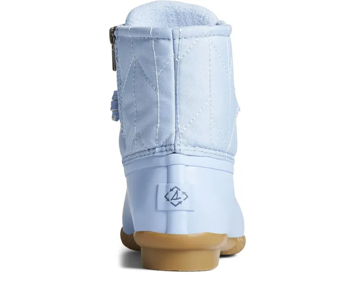 Women SeaCycled Saltwater Nylon Duck Boot Light Blue Sperry Boots Women SeaCycled Saltwater Nylon Duck Boot Light Blue Sperry Boots