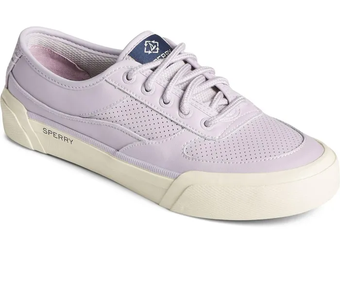 Women SeaCycled Soletide Leather Sneaker Lilac Sperry Sneakers Women SeaCycled Soletide Leather Sneaker Lilac Sperry Sneakers