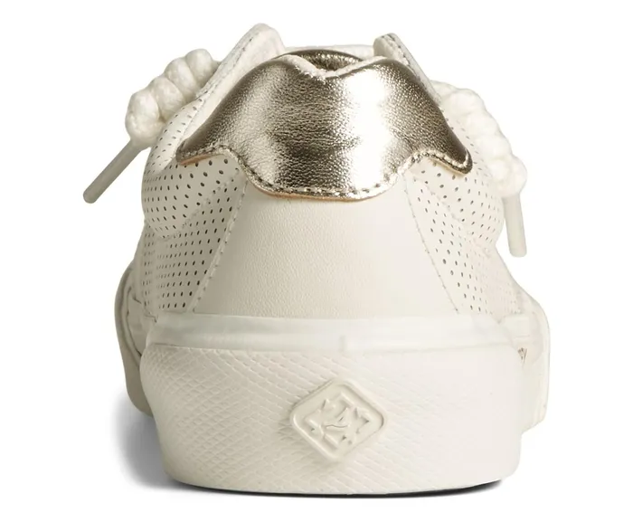 Women SeaCycled Soletide Racy Metallic Sneaker Ivory Sperry Sneakers Women SeaCycled Soletide Racy Metallic Sneaker Ivory Sperry Sneakers