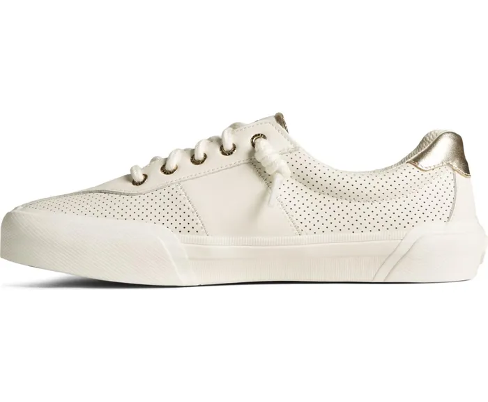 Women SeaCycled Soletide Racy Metallic Sneaker Ivory Sperry Sneakers Women SeaCycled Soletide Racy Metallic Sneaker Ivory Sperry Sneakers