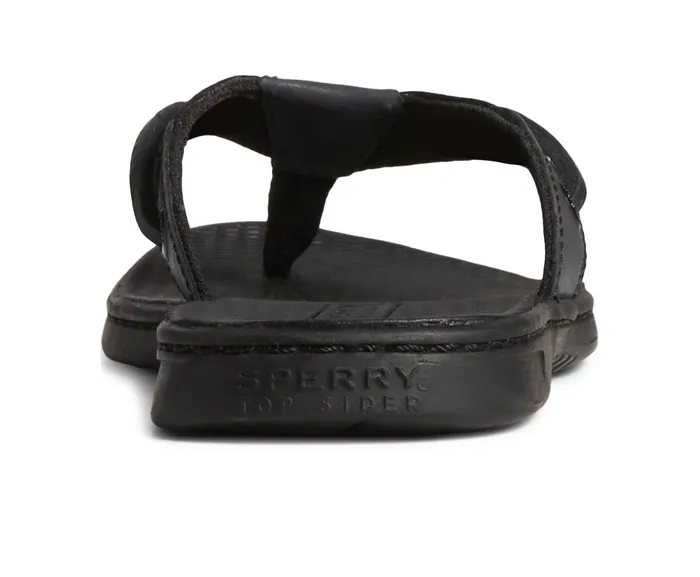 Women Seafish Sparkle Flip Flop Black Sperry Sandals Women Seafish Sparkle Flip Flop Black Sperry Sandals