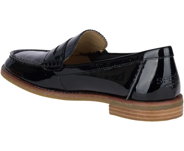 Women Seaport Patent Penny Loafer Black Sperry Flats and Loafers Women Seaport Patent Penny Loafer Black Sperry Flats and Loafers