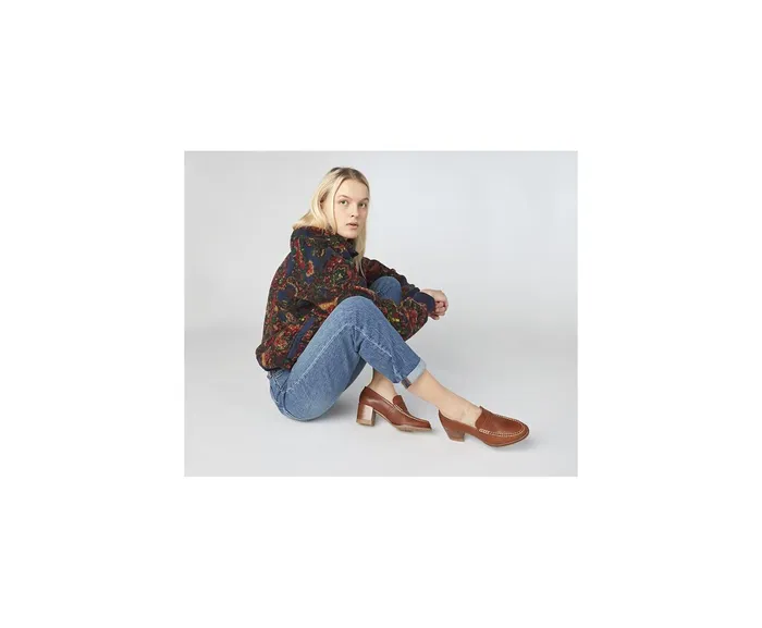 Women Seaport Penny Heel Leather Loafer Tan Sperry Flats and Loafers Women Seaport Penny Heel Leather Loafer Tan Sperry Flats and Loafers
