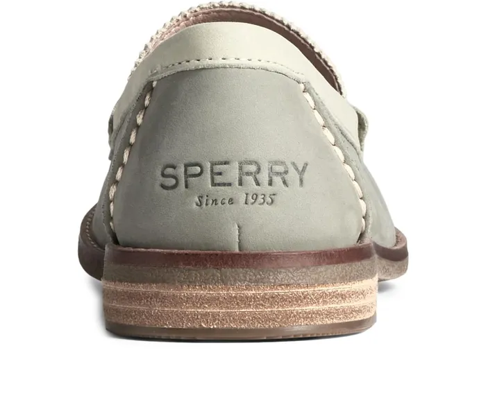 Women Seaport TriTone Penny Loafer Green Sperry Flats and Loafers Women Seaport TriTone Penny Loafer Green Sperry Flats and Loafers