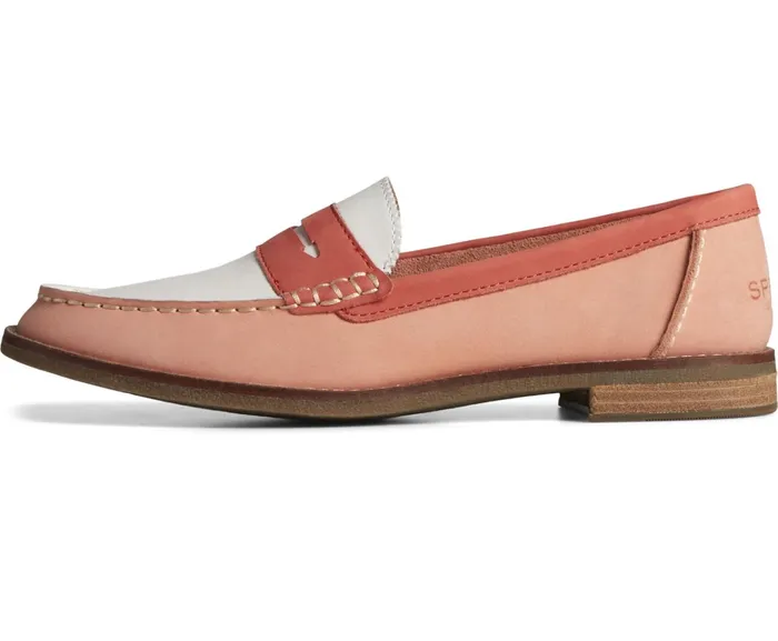Women Seaport TriTone Penny Loafer Pink Sperry Flats and Loafers Women Seaport TriTone Penny Loafer Pink Sperry Flats and Loafers