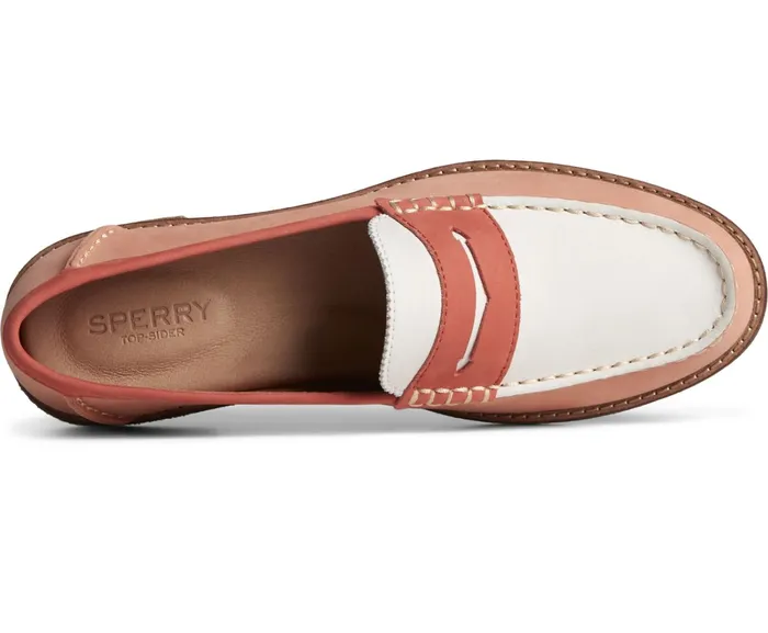 Women Seaport TriTone Penny Loafer Pink Sperry Flats and Loafers Women Seaport TriTone Penny Loafer Pink Sperry Flats and Loafers