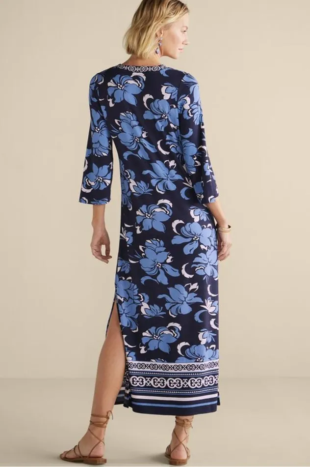 Women Sedona Maxi Dress Menara Bloom Blue White Soft Surroundings Dresses Women Sedona Maxi Dress Menara Bloom Blue White Soft Surroundings Dresses