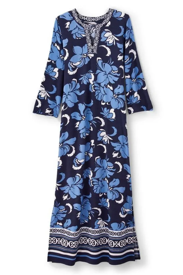 Women Sedona Maxi Dress Menara Bloom Blue White Soft Surroundings Dresses Women Sedona Maxi Dress Menara Bloom Blue White Soft Surroundings Dresses