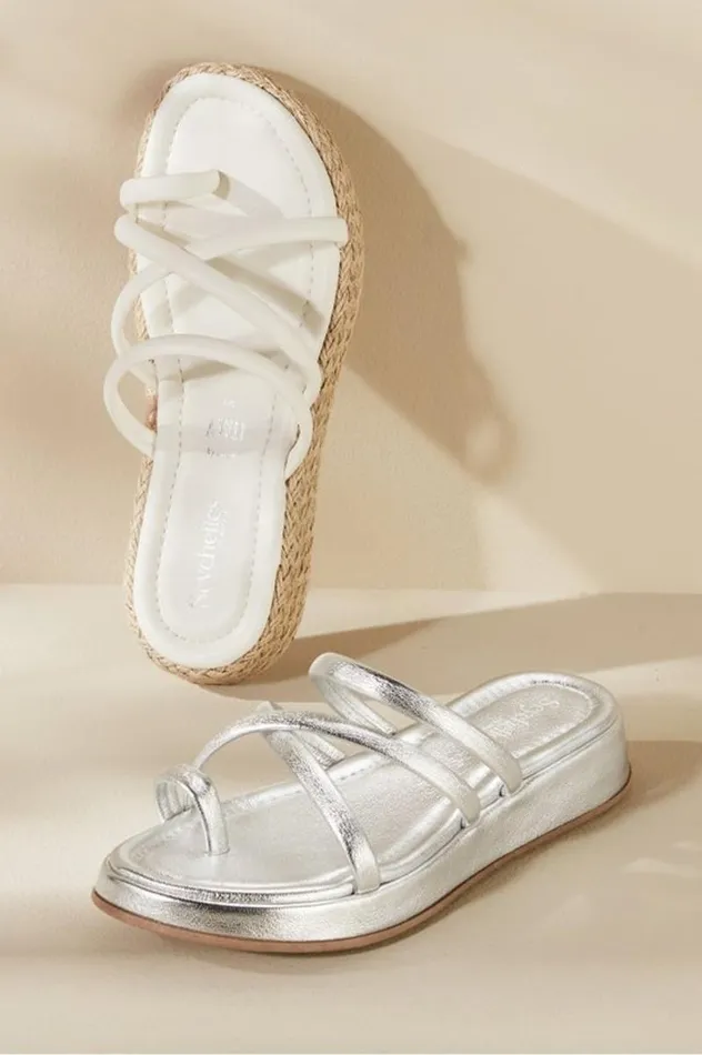 Women Seychelles Rule The World Strappy Slide Silver Soft Surroundings Shoes Women Seychelles Rule The World Strappy Slide Silver Soft Surroundings Shoes