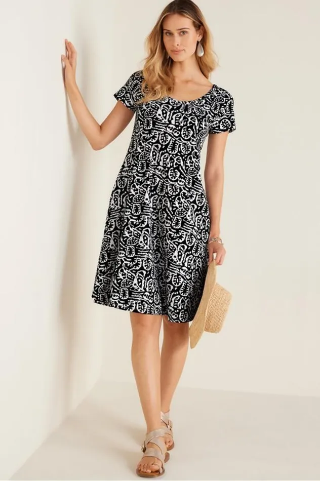 Women Short Santiago Gaia Dress Global Paisley Black Soft Surroundings Dresses Women Short Santiago Gaia Dress Global Paisley Black Soft Surroundings Dresses
