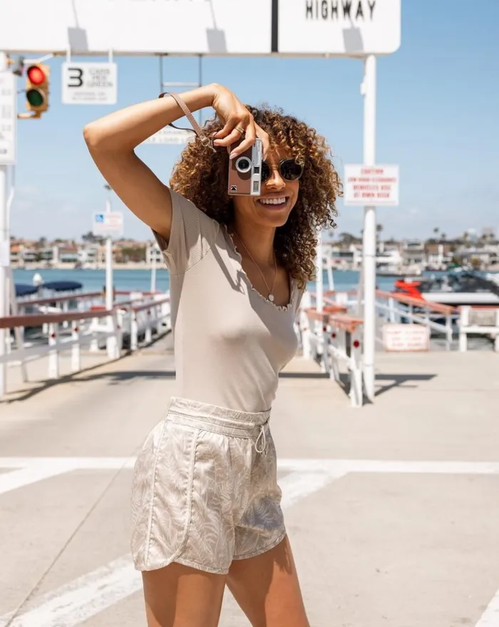 Women Shorts TravisMathew OUT TO SEA SHORT Atmosphere