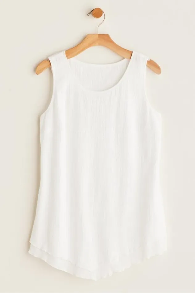 Women Siesta Key Tank Sunkist Coral Soft Surroundings Tops Women Siesta Key Tank Sunkist Coral Soft Surroundings Tops