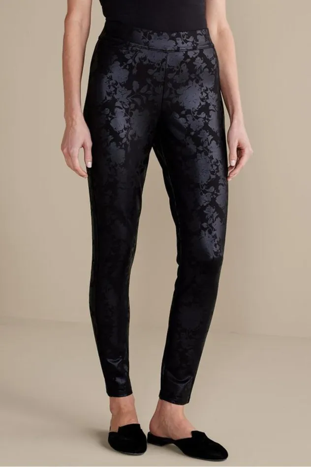 Women Soft Essential Ponte Leggings Black Soft Surroundings Pants Women Soft Essential Ponte Leggings Black Soft Surroundings Pants