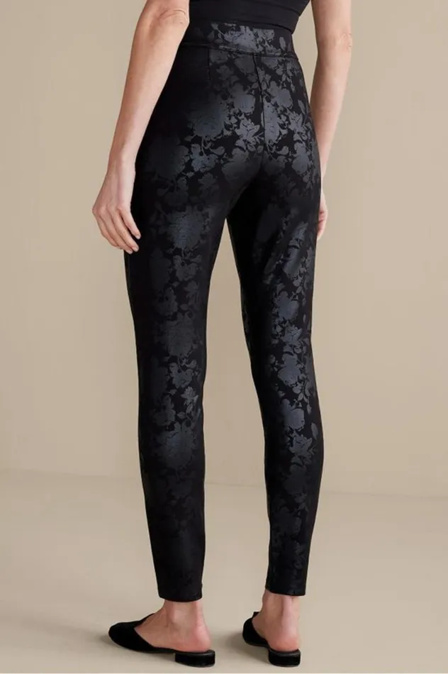 Women Soft Essential Ponte Leggings Black Soft Surroundings Pants Women Soft Essential Ponte Leggings Black Soft Surroundings Pants