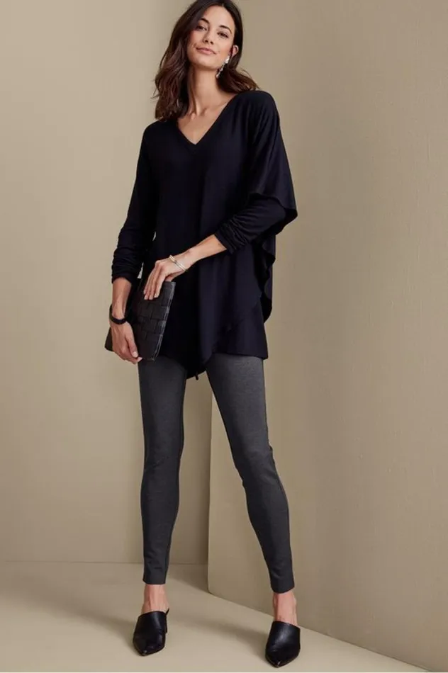 Women Soft Essential Ponte Leggings Black Soft Surroundings Pants Women Soft Essential Ponte Leggings Black Soft Surroundings Pants